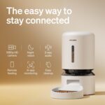 PETLIBRO Automatic Cat Feeder with Camera, 1080P HD & Night Vision, 5GHz/2.4GHz WiFi & Cam Smart Pet Feeder with App Control, 2-Way Audio, Motion Alerts for Cats & Dogs, Stainless Steel Single Tray - Image 11