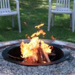 Sunnydaze Outdoor Fire Pit Ring - Heavy-Duty Round Steel Fire Ring Insert - DIY Above or In-Ground - 36-Inch Outer/30-Inch Inner Diameter - Image 8