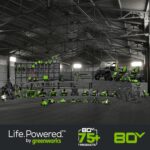 Greenworks 80V 42' Riding Lawn Mower (2 Acre, 32 HP Gas Equivalent, 5 MPH, Cargo Bin, Tow Up to 200 lbs.), (4) 5.0Ah Batteries (1,600 Wh Max) + Turbo Wall Charger - Image 10