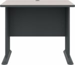 Bush Business Furniture Series A 36W Small Desk in White Spectrum and Slate, Compact Computer Table for Home or Professional Office - Image 9