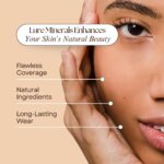 Lure Minerals Mineral Foundation Loose Powder - 8g, Mineral Makeup Face Powder Foundation (Beige Medium - Luminous) - Image 3