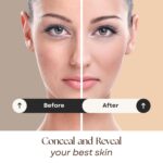 Lure Minerals Mineral Foundation Loose Powder - 8g, Mineral Makeup Face Powder Foundation (Beige Medium - Luminous) - Image 4