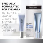 Neutrogena Rapid Wrinkle Repair Retinol Eye Cream for Dark Circles, Daily Anti-Aging Under Eye Cream with Retinol & Hyaluronic Acid to Fight Fine Lines, Wrinkles, & Dark Spots, 0.5 fl. oz - Image 3