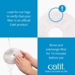 Catit Triple Action Replacement Original Water Fountain Filters, 5 Pack – Official Replacement Filters for Catit Cat Drinking Water Fountains - Image 5