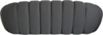 WJShome Clound Sofa Couch,98'' Modern Sofas for Living Room, 3 Seater Lazy Floor Sofa, Large Bean Bag Chair,Deep Seat Floor Sofas Chair Lounge for Office, Apartment(Dark Gray) - Image 5