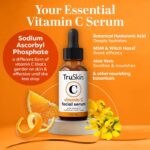 TruSkin Vitamin C Serum & Liquid Exfoliant Duo – Vitamin C Face Serum 1oz & AHA, BHA, PHA Liquid Exfoliant 4.2oz for Brighter, Smoother Skin - Image 3