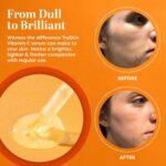 TruSkin Vitamin C Serum & Liquid Exfoliant Duo – Vitamin C Face Serum 1oz & AHA, BHA, PHA Liquid Exfoliant 4.2oz for Brighter, Smoother Skin - Image 5