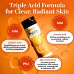 TruSkin Vitamin C Serum & Liquid Exfoliant Duo – Vitamin C Face Serum 1oz & AHA, BHA, PHA Liquid Exfoliant 4.2oz for Brighter, Smoother Skin - Image 9