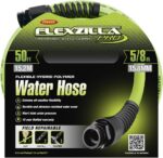 Flexzilla Pro Water Hose with Reusable Fittings, 5/8 in. x 50 ft., Heavy Duty, Lightweight, ZillaGreen - HFZWP550-E - Image 3