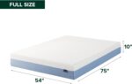 Zinus 10 Inch Full Cooling Essential Memory Foam Mattress [NewVersion], Fiberglass Free, Medium Feel, Breathable Cooling Layers, Certified Safe Materials - Image 3