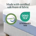 Zinus 10 Inch Full Cooling Essential Memory Foam Mattress [NewVersion], Fiberglass Free, Medium Feel, Breathable Cooling Layers, Certified Safe Materials - Image 4
