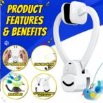 CATPICK Interactive Cat Toys for Indoor Cats - Automatic Flying Bird & Mouse Doorway Hanging Toy, USB Rechargeable Electric Kitten Toy for Hunting Instinct, Enrichment & Exercise, 2 Birds & 1 Mouse - Image 5
