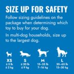 KONG Puppy - Natural Teething Rubber Chew Toy for Dogs - Stuffable Dog Toy for Extended Playtime - Chew & Fetch Toy for Puppies - for Small Puppies - Blue - Image 3