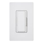 Lutron Maestro LED+ Dimmer Switch for Dimmable LED, Halogen and Incandescent Bulbs, 150W/Single-Pole or Multi-Location, MACL-153M-WH, White - Image 4