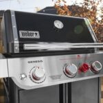 Weber Genesis E-325 Liquid Propane Gas Grill for Outdoor Cooking, 3 Burners, Black – Porcelain-Enameled, Cast-Iron Grates, PureBlu Burners & Sear Zone - Image 4