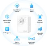 Tapo Smart Hub with Built-in Chime, REQUIRES 2.4GHz Wi-Fi, Reliable Long-Range Connections with Tapo Sensors, Sub-1G Low-Power Wireless protocol, Connect up to 64 smart devices (H100) - Image 3