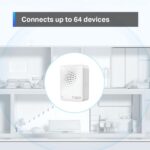 Tapo Smart Hub with Built-in Chime, REQUIRES 2.4GHz Wi-Fi, Reliable Long-Range Connections with Tapo Sensors, Sub-1G Low-Power Wireless protocol, Connect up to 64 smart devices (H100) - Image 7