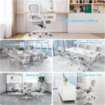 TRALT Ergonomic Office Chair - Comfy Desk Chair with Back Support, Home Office Desk Chairs, Computer Chair, 330lbs Wide Seat Big and Tall Office Chair for Executives (Grey) - Image 4