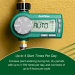 Rain Bird 1ZEHTMRP Premium Professional Grade Electronic Digital Hose End Timer/Controller, One Zone/Station, Battery Operated, Digital with Brass Inlet/Outlet - Image 4