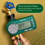 Rain Bird 1ZEHTMRP Premium Professional Grade Electronic Digital Hose End Timer/Controller, One Zone/Station, Battery Operated, Digital with Brass Inlet/Outlet - Image 8