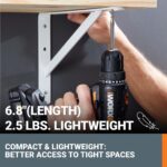 Worx 20V Cordless Drill Driver, 84pc Accessory Kit, Variable 2-Speed, 265 In-Lbs Torque, 20+1 Clutch, Lightweight, Compact, 3/8-Inch Keyless Chuck - Battery & Charger Included - Image 5