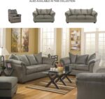 Signature Design by Ashley Darcy Casual Plush Sofa, Grayish Brown - Image 7