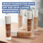 No7 Lift & Luminate Triple Action Serum Foundation - Liquid Makeup with SPF 15 for a Dewy, Glowy Base - Radiant Formula for Mature Skin - Cool Ivory (1 Fl Oz) - Image 8