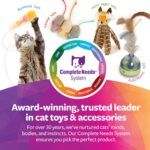 SmartyKat Flutter Balls Catnip Plush and Feather Cat Toys, Erratic Motion for Batting & Pouncing Fun for Cats & Kittens, Set of 2 - Image 7