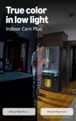 Ring Wired Doorbell (newest model), Speckled Gray with Indoor Cam Plus, White - Image 7