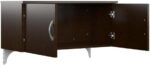 Bush Business Furniture Office in an Hour 65W L Shaped Cubicle Desk with Storage, Drawers, and Organizers in Mocha Cherry | Modern Computer Table Set with Privacy Panels for Commercial Workspace - Image 5