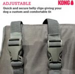 KONG HydroPro Dog Flotation Life Jacket Vest, Swimming Float Aid with Safety Handle, Adjustable Comfortable Durable Preserver High Buoyancy Coat (Medium) - Image 5