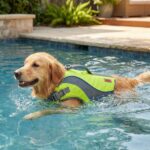 KONG HydroPro Dog Flotation Life Jacket Vest, Swimming Float Aid with Safety Handle, Adjustable Comfortable Durable Preserver High Buoyancy Coat (Medium) - Image 7