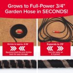 Pocket Hose 25 FT Copper Head Expandable Garden Hose with Pocket Pivot, No Tangles, AS SEEN ON TV, 360° Swivel, Tri-Tex Tubing, Force Field Jacket, Lead-Free, No-Kink, Anti-Burst w/APT - Image 3