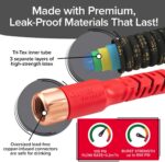 Pocket Hose 25 FT Copper Head Expandable Garden Hose with Pocket Pivot, No Tangles, AS SEEN ON TV, 360° Swivel, Tri-Tex Tubing, Force Field Jacket, Lead-Free, No-Kink, Anti-Burst w/APT - Image 5