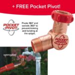 Pocket Hose 25 FT Copper Head Expandable Garden Hose with Pocket Pivot, No Tangles, AS SEEN ON TV, 360° Swivel, Tri-Tex Tubing, Force Field Jacket, Lead-Free, No-Kink, Anti-Burst w/APT - Image 6