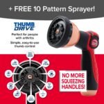 Pocket Hose 25 FT Copper Head Expandable Garden Hose with Pocket Pivot, No Tangles, AS SEEN ON TV, 360° Swivel, Tri-Tex Tubing, Force Field Jacket, Lead-Free, No-Kink, Anti-Burst w/APT - Image 8