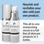 Vibriance Super C Serum for Mature Skin - All-in-One Vitamin Formula Hydrates, Firms, Lifts, Smooths, Targets Age Spots, Wrinkles, 1 fl oz - Image 3