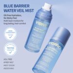 VIDIVICI Blue Barrier Water Veil Mist, 2.81 fl oz, Tea Tree, Allantoin & Centella Soothing Mist, Fragrance-Free Hydrating Face Mist, Korean Skincare - Image 3