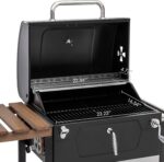 Royal Gourmet CD1824M 24-Inch Charcoal Grill, BBQ Smoker with Handle and Folding Table, Perfect for Outdoor Patio, Garden and Backyard Grilling, Black, Medium - Image 5