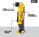 DEWALT 20V MAX Power Tools, 9 Cordless Tool Combo, Impact and Drill Driver, Oscillating Tool, Grinder,Circular and Reciprocating Saw,Right Angle Drill,Speaker,LED Light, 2 Batteries,Charger (DCK940D2) - Image 3