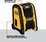 DEWALT 20V MAX Power Tools, 9 Cordless Tool Combo, Impact and Drill Driver, Oscillating Tool, Grinder,Circular and Reciprocating Saw,Right Angle Drill,Speaker,LED Light, 2 Batteries,Charger (DCK940D2) - Image 6