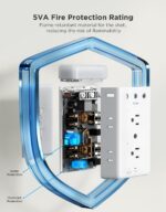 Govee Smart Plug Outlet Extender, 3-Sided Smart Power Strips with 2 Smart Outlets & 2 USB Ports with RGB Night Light, APP & Voice Control, Surge & Overload Protection for Home Office - Image 6
