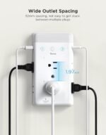 Govee Smart Plug Outlet Extender, 3-Sided Smart Power Strips with 2 Smart Outlets & 2 USB Ports with RGB Night Light, APP & Voice Control, Surge & Overload Protection for Home Office - Image 10