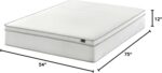 ZINUS 12 Inch Foam and Spring Hybrid Mattress [New Version], Full, Fiberglass Free, Medium Firmness, Durable Support, Certified Safe Foams & Fabric, Mattress in A Box - Image 3
