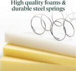 ZINUS 12 Inch Foam and Spring Hybrid Mattress [New Version], Full, Fiberglass Free, Medium Firmness, Durable Support, Certified Safe Foams & Fabric, Mattress in A Box - Image 7