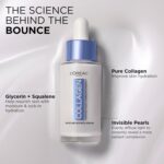 L'Oreal Paris Collagen Moisture Filler Moisture Bounce Face Serum, Glow Serum with Collagen, Glycerin, and Squalane for Bouncy, Radiant, Hydrated Skin, Includes Sample - Image 5