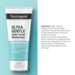 Neutrogena Face Moisturizer Ultra Gentle Daily Face Moisturizer for Sensitive Skin with Vitamin B3, Pro-Vitamin B5, and Vitamin E, Hydrating Moisturizer, 3.4 fl oz - Image 8
