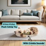 Nestpark Cat Doobie Catnip Cat Toy - Crinkle Kitten Kicker with Extra Strong Catnip - Funny Interactive Cat Toy Indoor Cat Gifts - Image 4