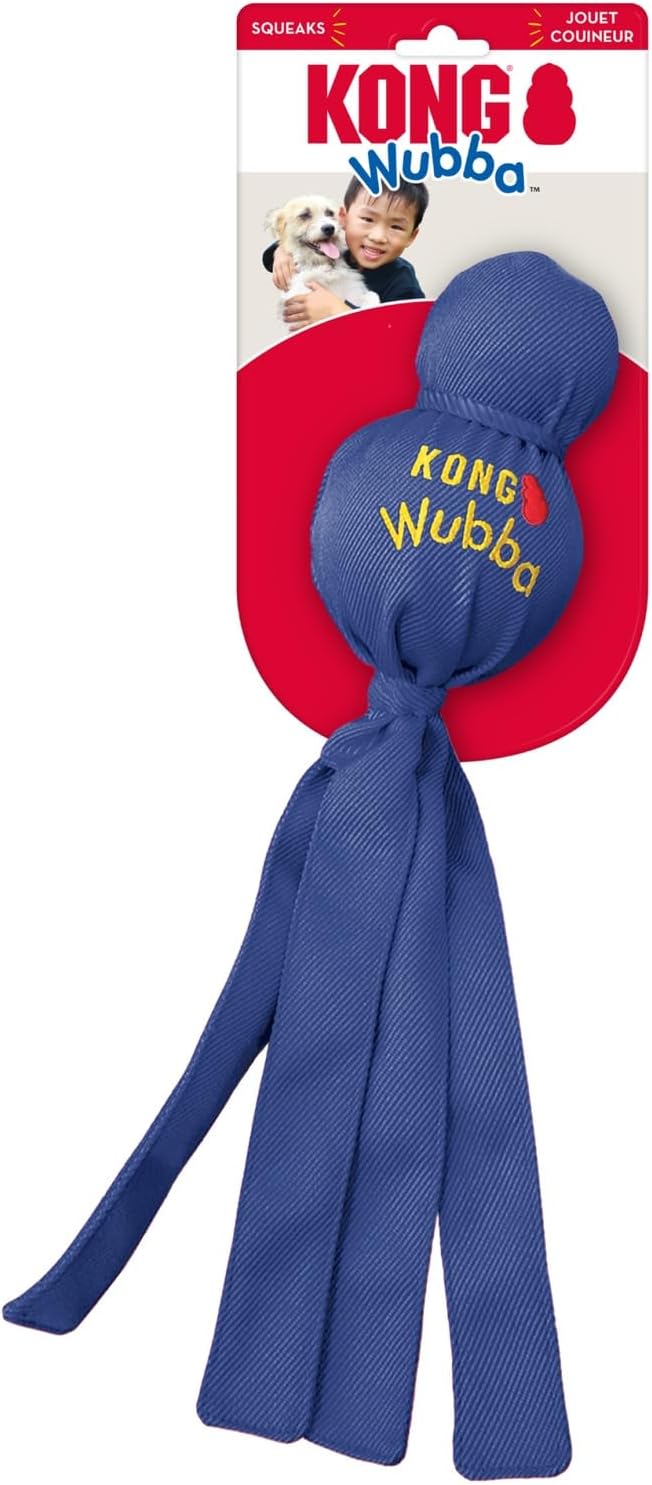 KONG Wubba - Dog Toy for Tug of War & Fetch - Dog Supplies for Puppy & Dog Playtime - Outdoor & Indoor Dog Toy - for XL Dogs - Randomly Provided Color - Image 9