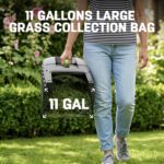 STEELITE 40V(2x20V) 17" Electric Lawn Mower, 6-Height Adjustment, 2-in-1 Bagging & Mulching, Lawn Mower for Small & Medium Yards, Includes 2X 4.0Ah Batteries & Charger,Green - Image 8